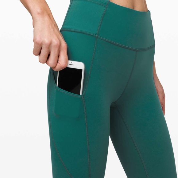 Lululemon Fast and Free Tight II 25" *Non-Reflective Nulux in Laguna - Picture 2 of 7